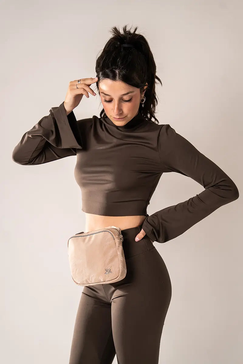cla rose magnetic bag sabbia borsa per avere le mani libere