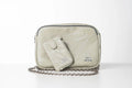 cla rose magnetic bag verde salvia con portamonete